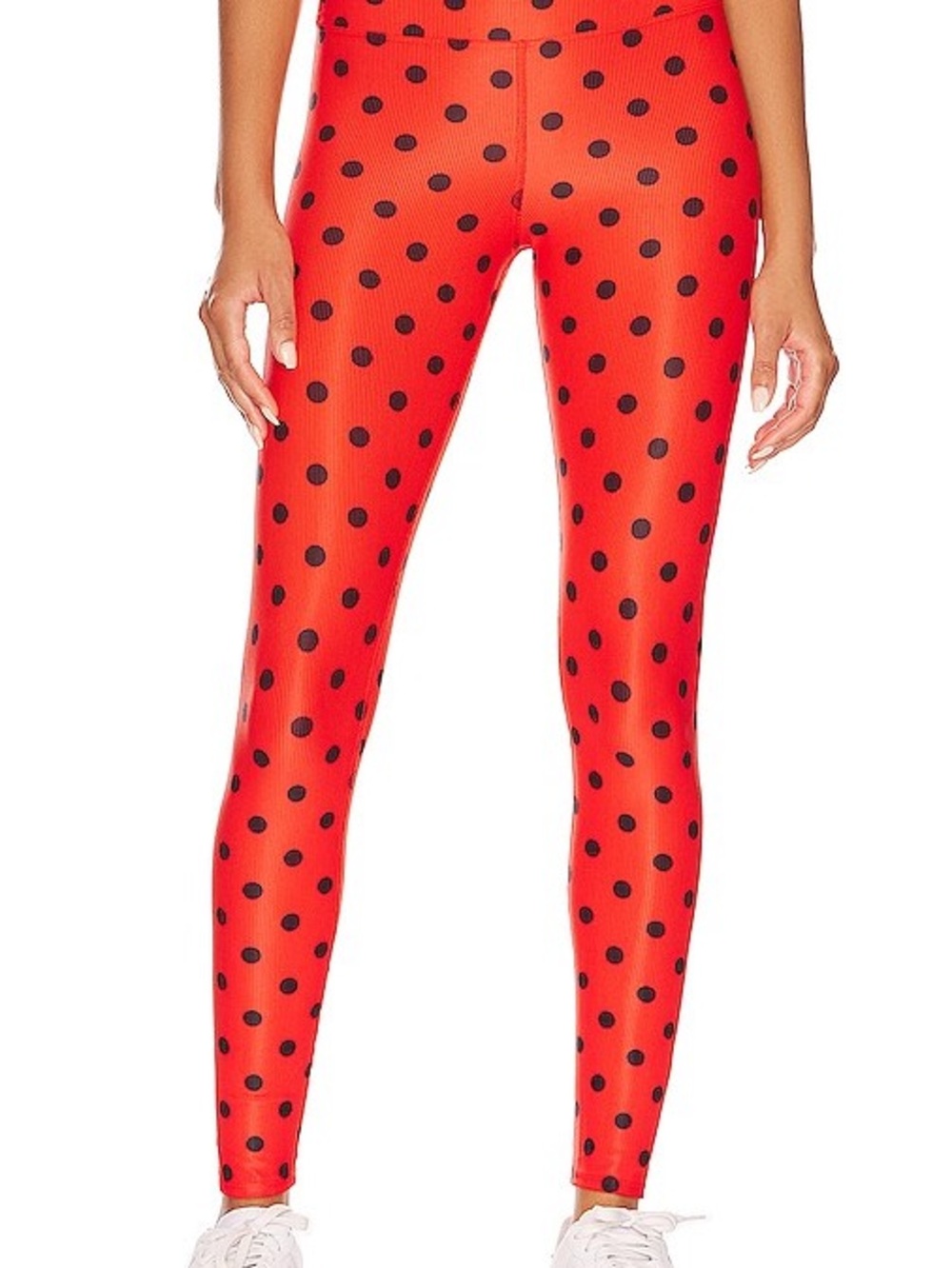 Beach Riot Ayla Leggings in Red Polka Dot